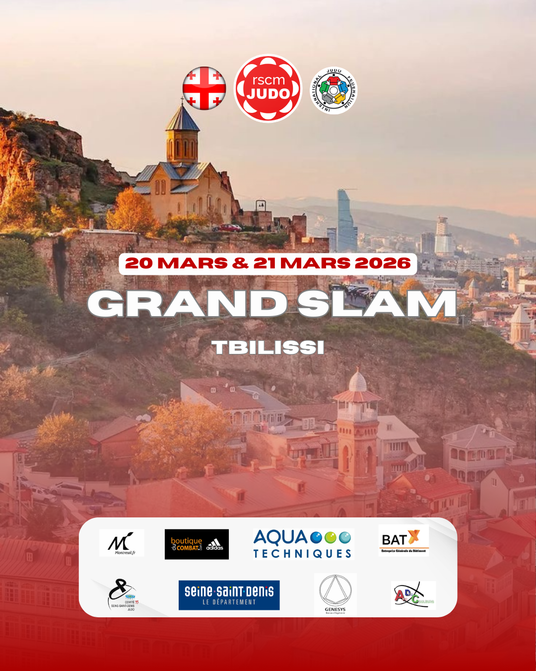 vignette Le club présent au Grand Slam de Tbilissi 🇬🇪