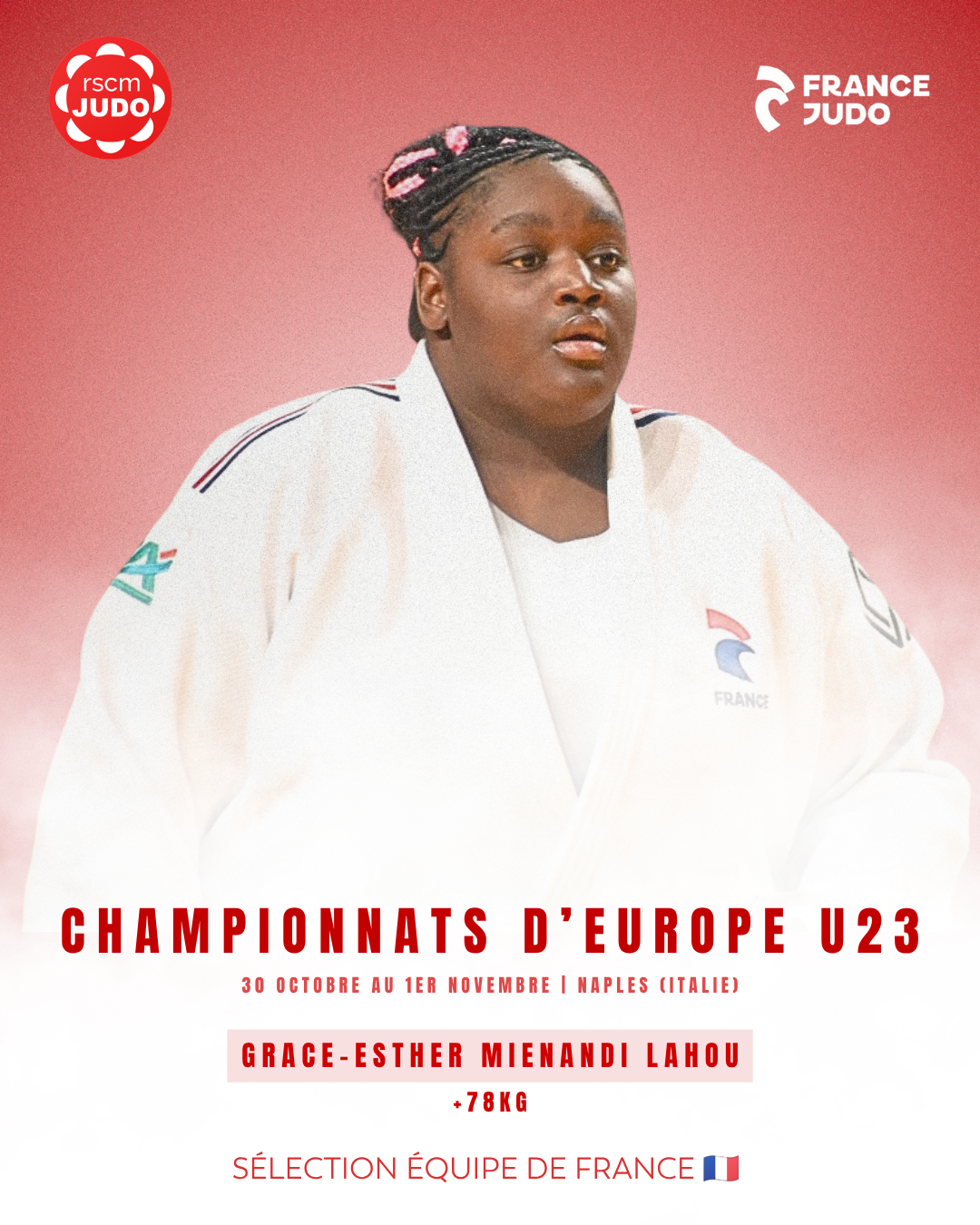 vignette Grace-Esther Mienandi Lahou sélectionnée pour les Championnats d’Europe U23