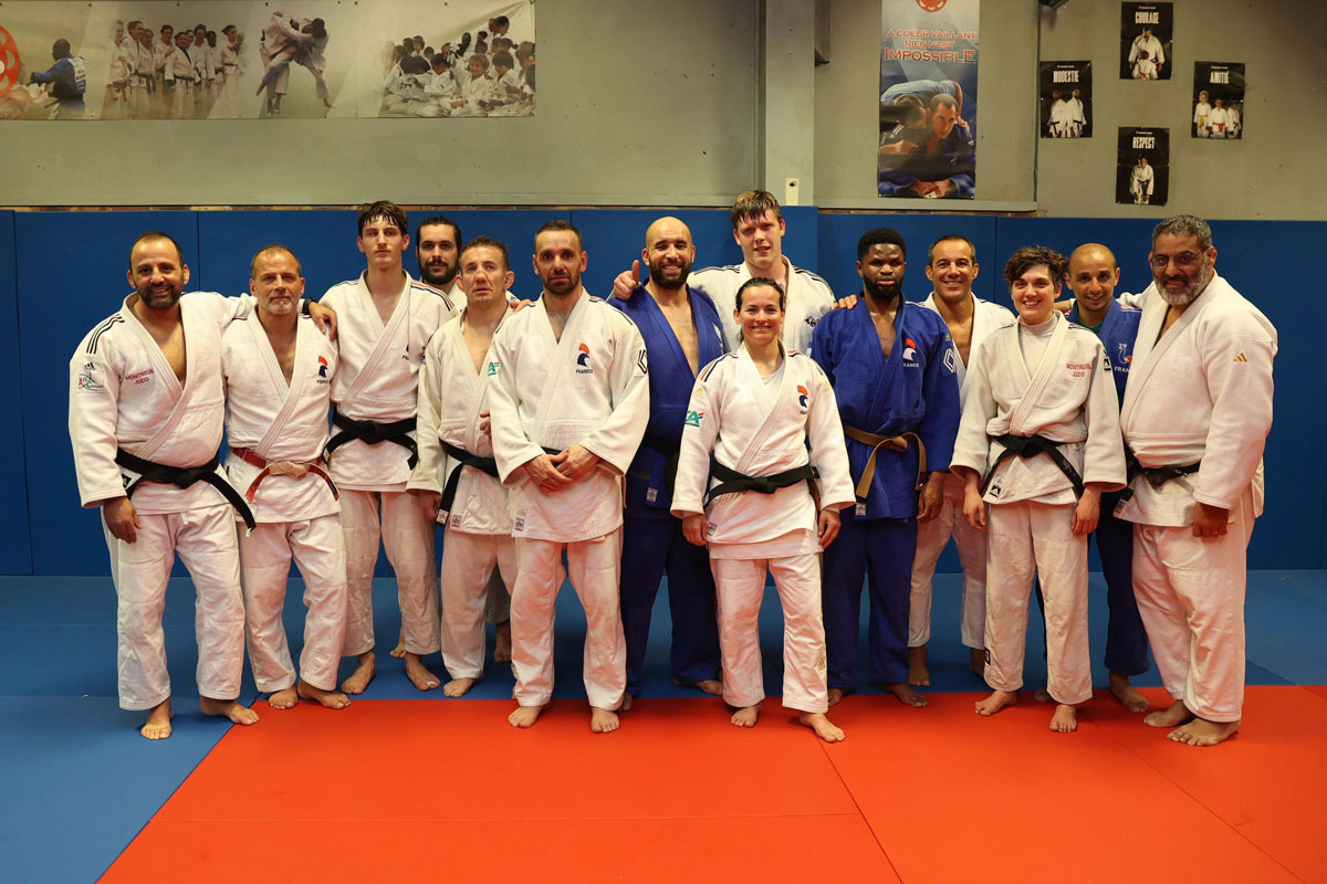 vignette 🤝 Entraînement avec l'équipe de France de para judo au RSC Montreuil !
