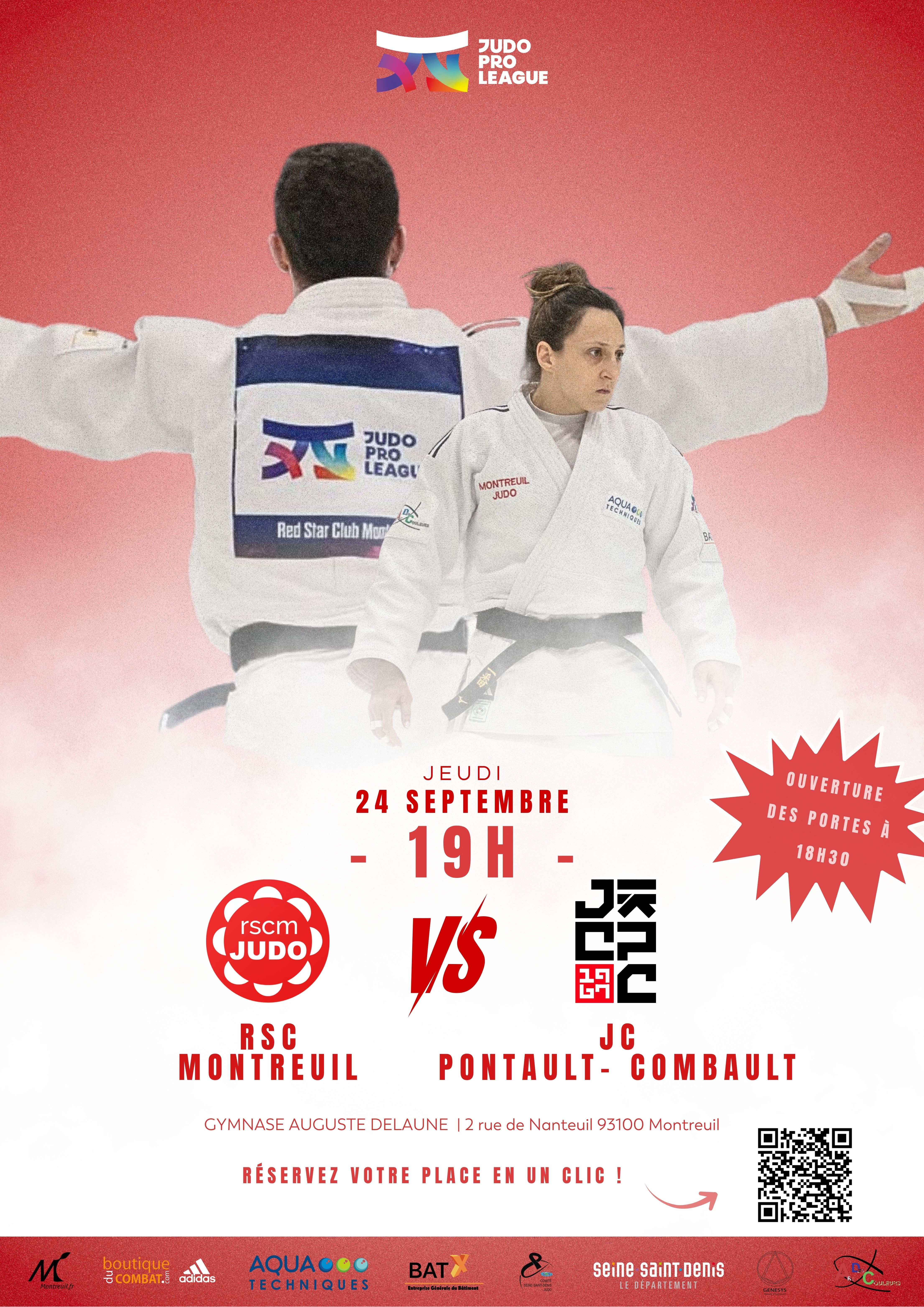 vignette Le RSC Montreuil lance sa saison de Judo Pro League à domicile