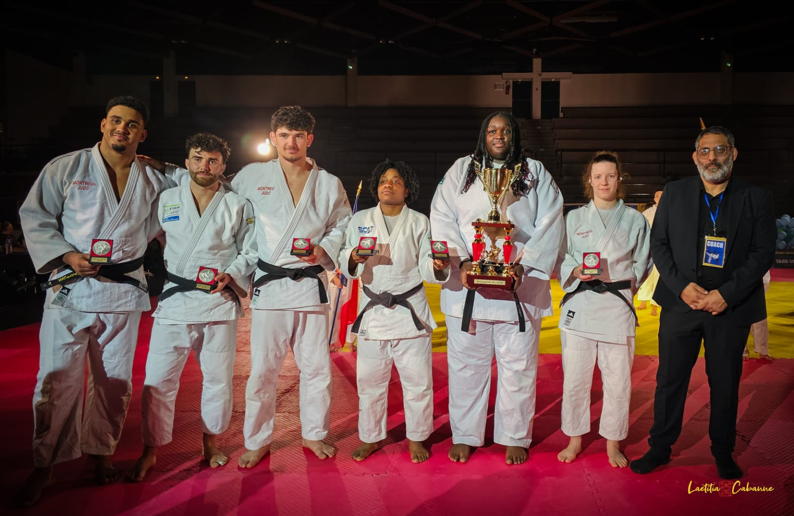 vignette 🌙 Nuit du Judo : trois montreuillois dans l'équipe du 93